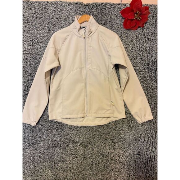Black Diamond Women's Ivory Soft Shell Jacket Size M Casual Fall - Picture 1 of 8